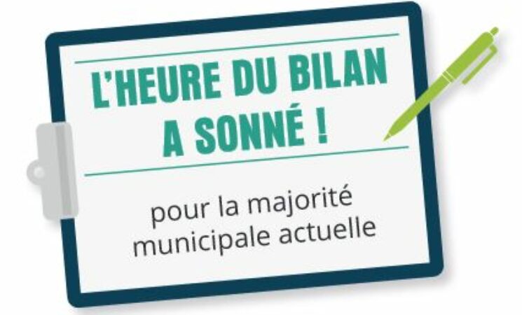 L’heure du bilan a sonné !