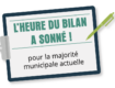 Le bilan de la majorité municipale actualisé