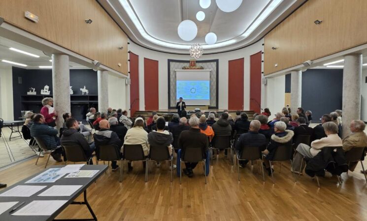 Une belle soirée d'échanges et de partage