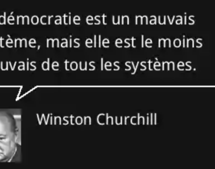 C’est la démocratie qui a gagné